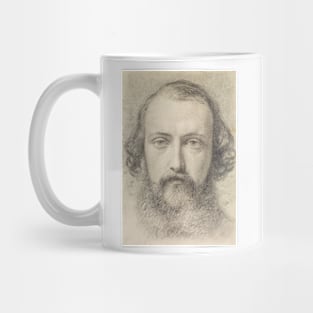 Portrait - Head Study of Daniel Casey (Full-Face) by Ford Madox Brown Mug